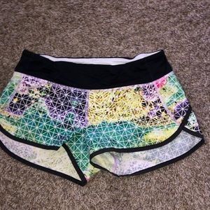 Lululemon colorful shorts